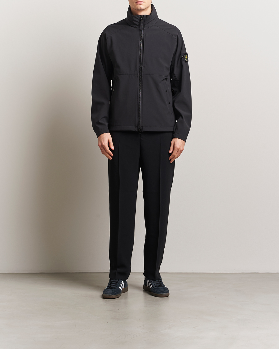 Hombres | Abrigos y chaquetas | Stone Island | Soft Shell Jacket Black