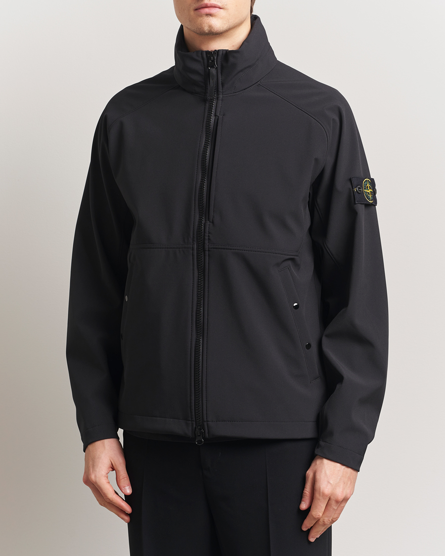 Hombres | Abrigos y chaquetas | Stone Island | Soft Shell Jacket Black