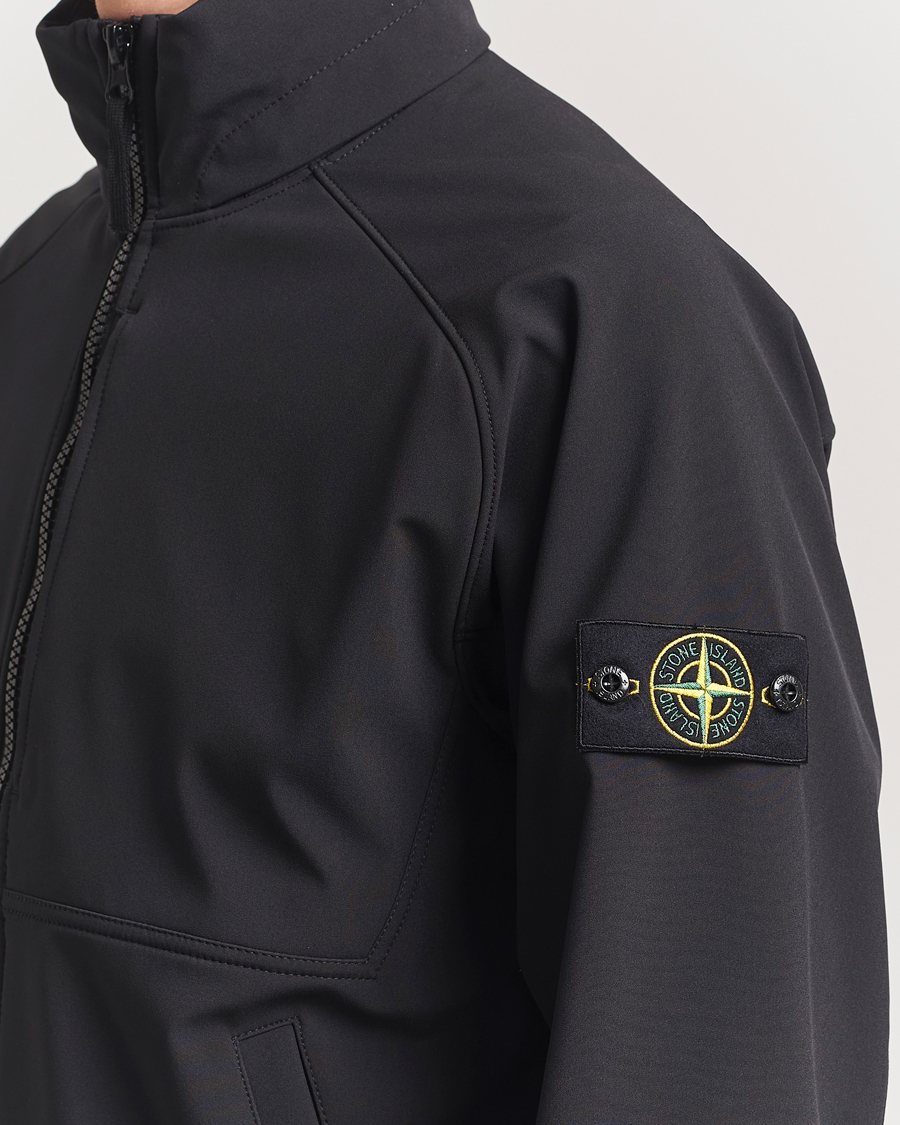 Hombres | Abrigos y chaquetas | Stone Island | Soft Shell Jacket Black