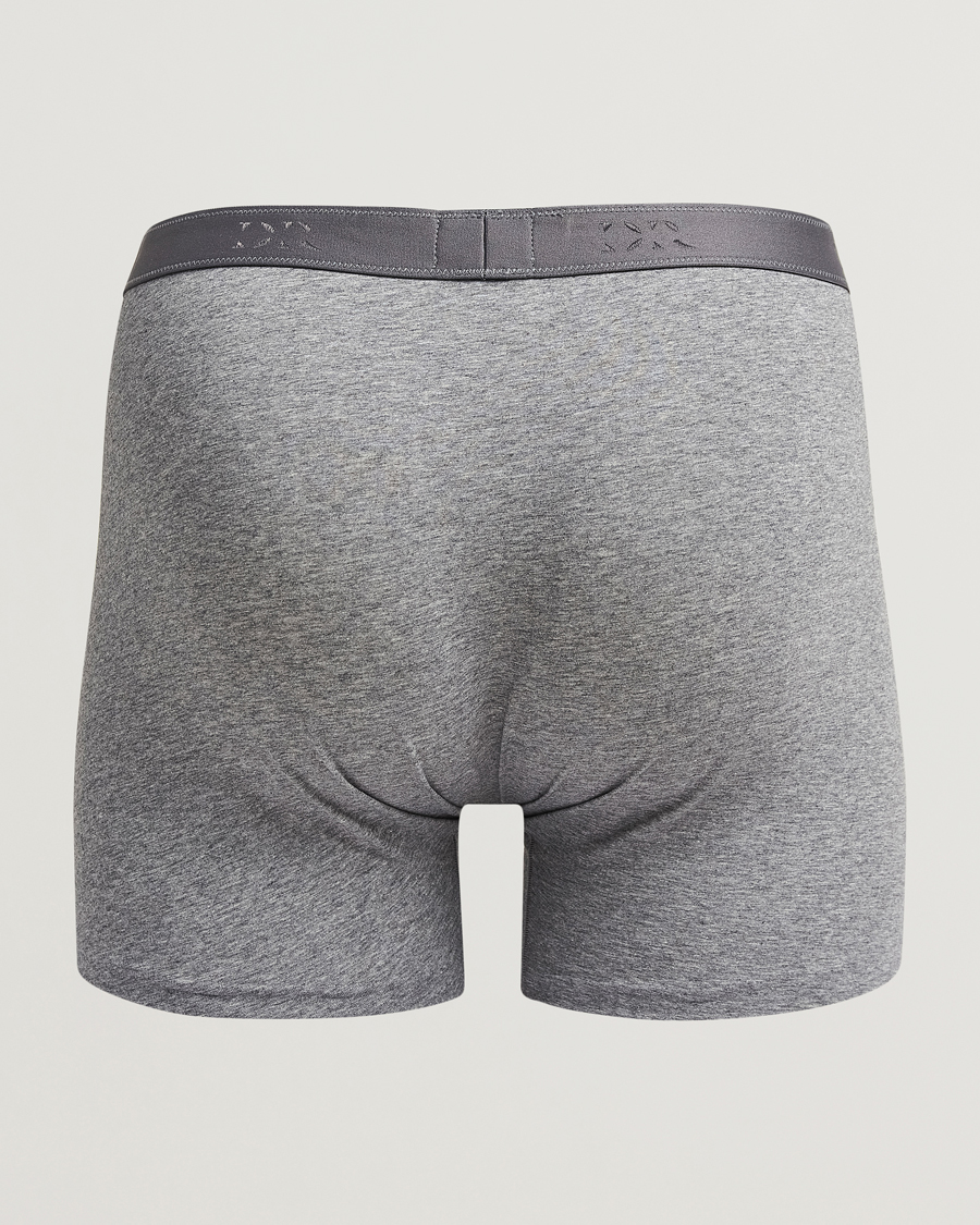 Hombres | Ropa interior y calcetines | Derek Rose | Pima Cotton Stretch Trunk Charcoal