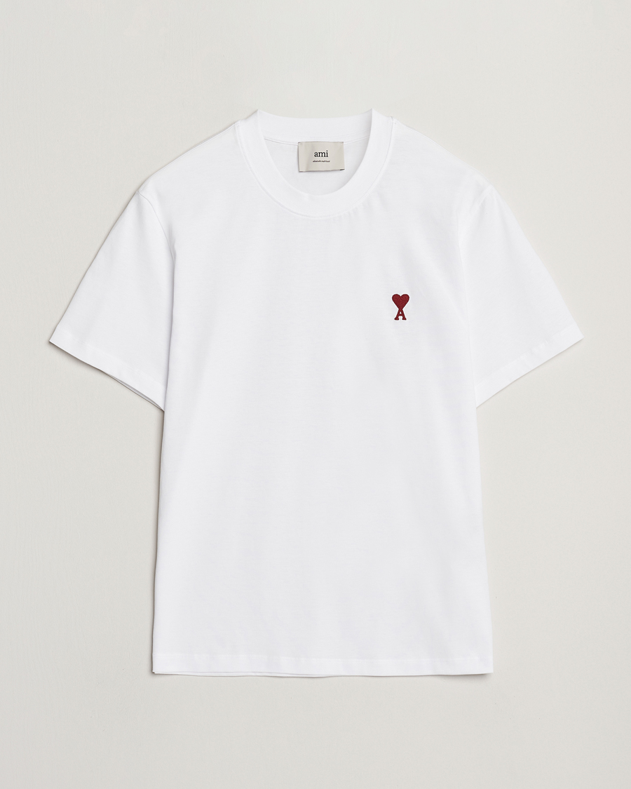 Hombres | Camisetas | AMI | Heart Logo T-Shirt White