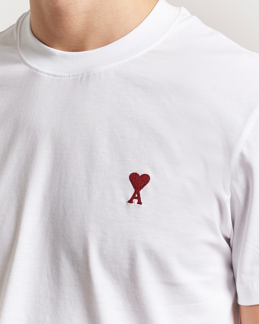 Hombres | Camisetas | AMI | Heart Logo T-Shirt White