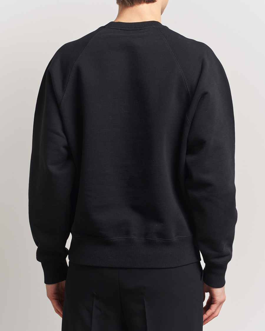 Hombres | Jerséis y prendas de punto | AMI | Tonal Heart Logo Sweatshirt Black