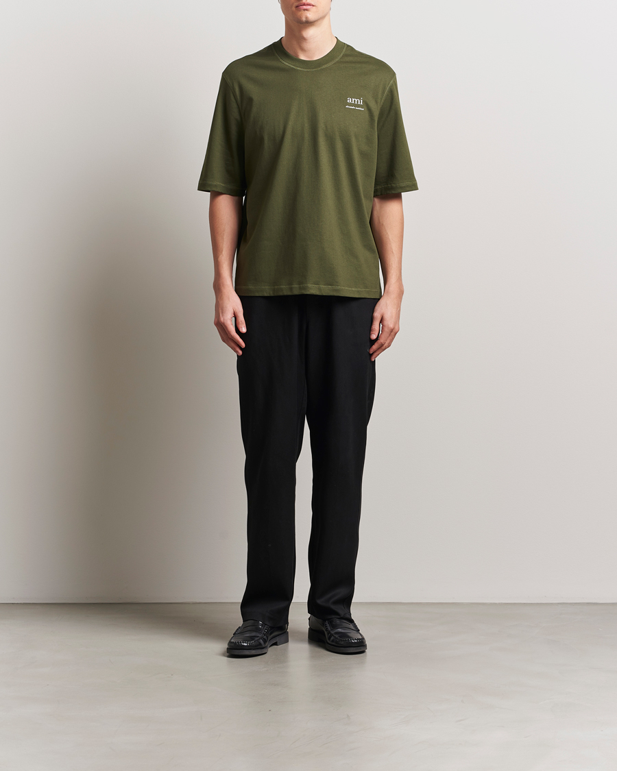 Hombres | Camisetas | AMI | Logo T-Shirt Loden