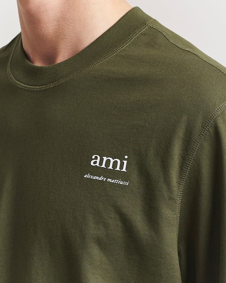 Hombres | Camisetas | AMI | Logo T-Shirt Loden