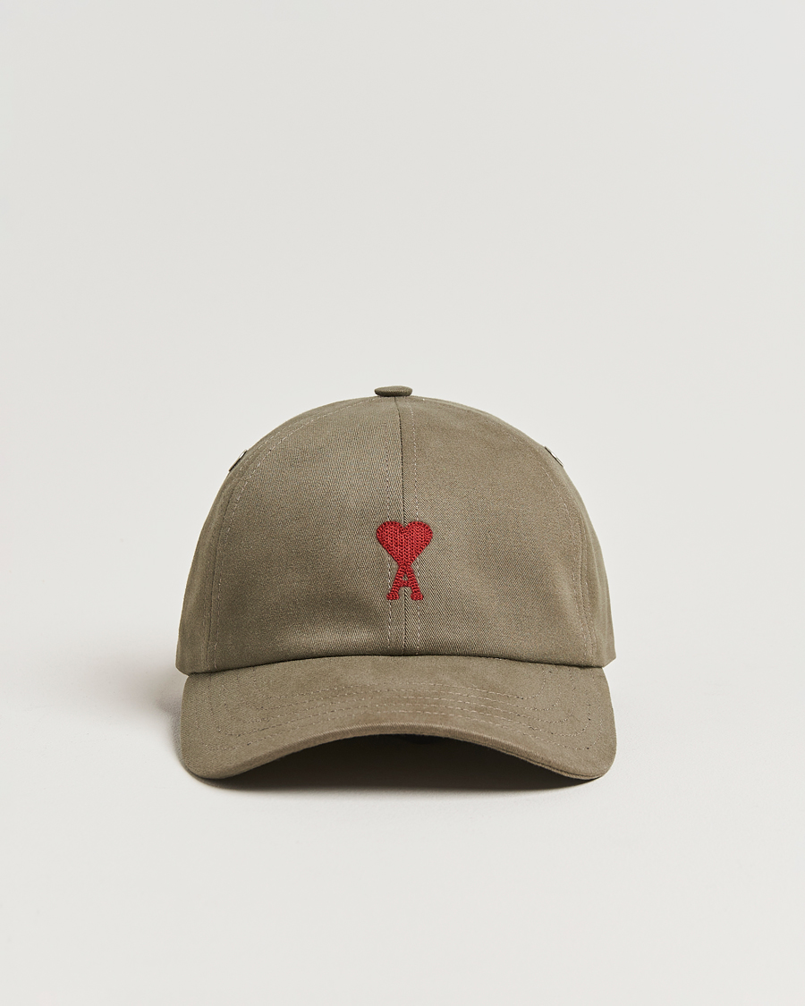 Hombres | AMI Heart Logo Cap Smoke Grey | AMI | Heart Logo Cap Smoke Grey
