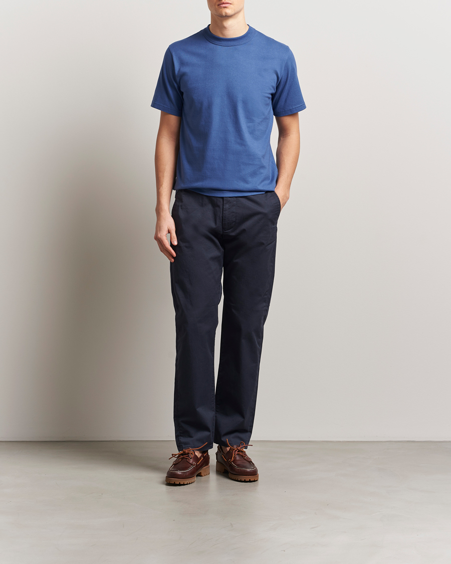 Hombres | Camisetas | Armor-lux | Heritage Callac T-Shirt Obscur Blue