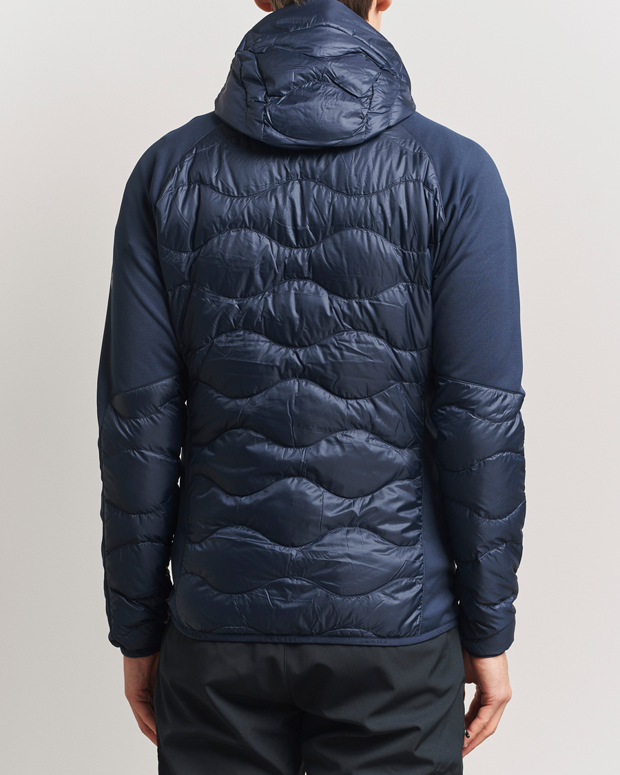 Hombres | Abrigos y chaquetas | Peak Performance | Helium Down Hooded Hybrid Jacket Blue Shadow