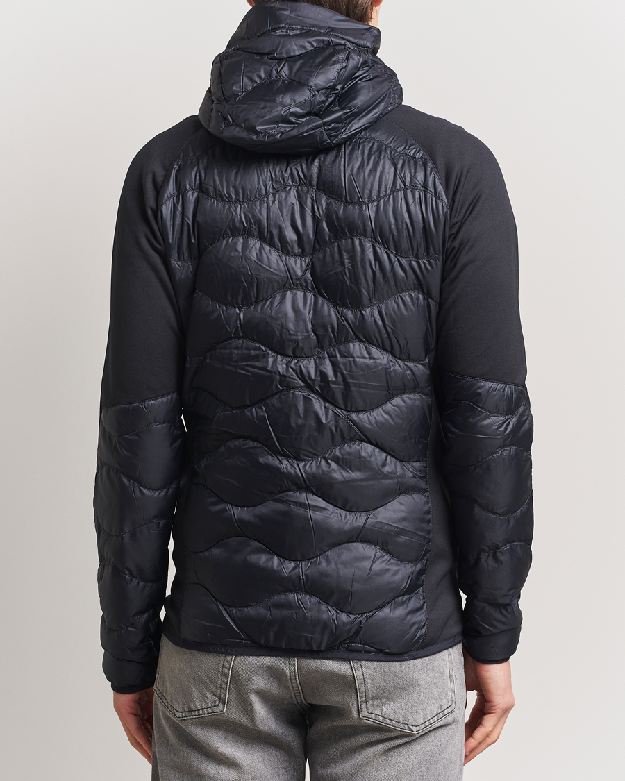 Hombres | Abrigos y chaquetas | Peak Performance | Helium Down Hooded Hybrid Jacket Black