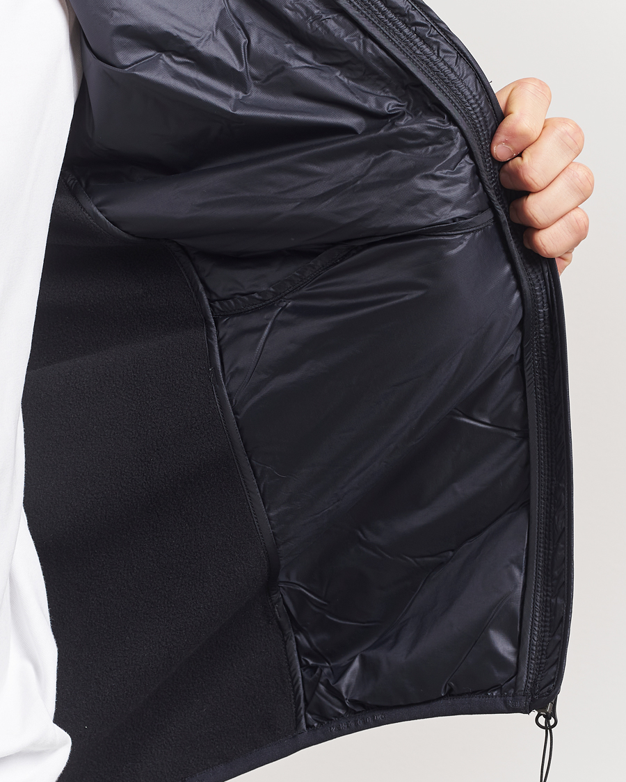 Hombres | Abrigos y chaquetas | Peak Performance | Helium Down Hooded Hybrid Jacket Black