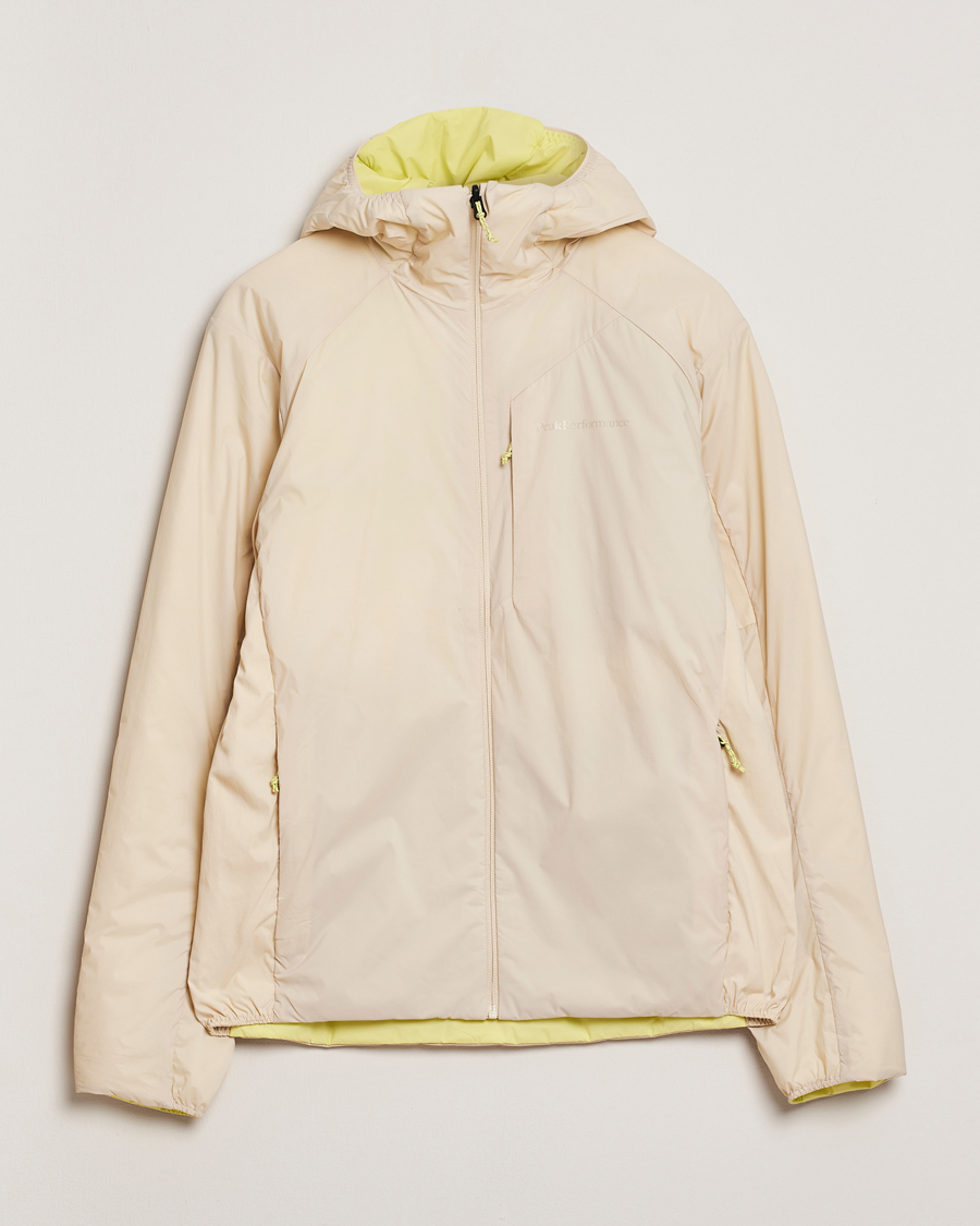 Hombres | Abrigos y chaquetas | Peak Performance | Freelight Reversible Hooded Jacket Sand Fog