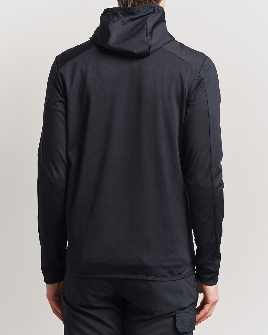 Hombres | Jerséis y prendas de punto | Peak Performance | Light Hooded Full Zip Black
