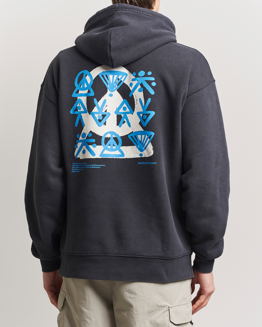 Hombres | Jerséis y prendas de punto | Peak Performance | Graphic Hoodie Black