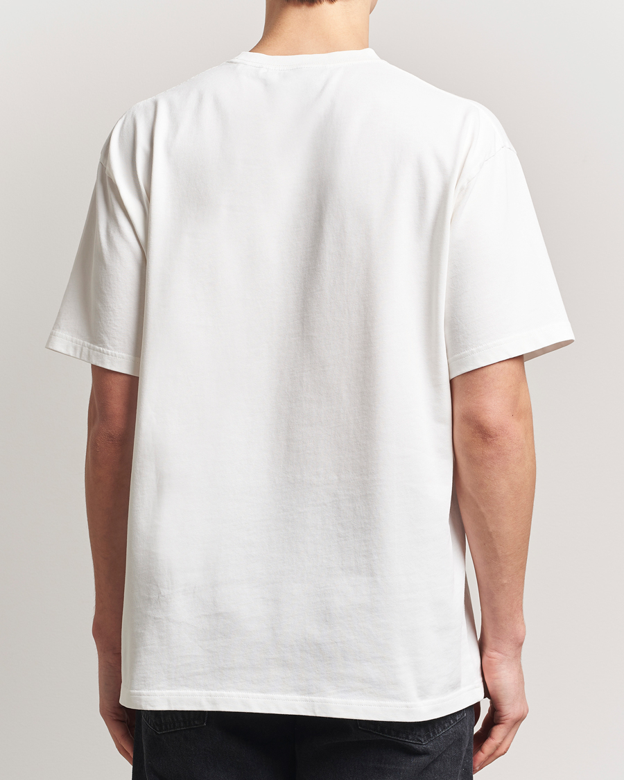 Hombres | Camisetas | Peak Performance | Heavy Cotton Crew Neck T-Shirt Off White
