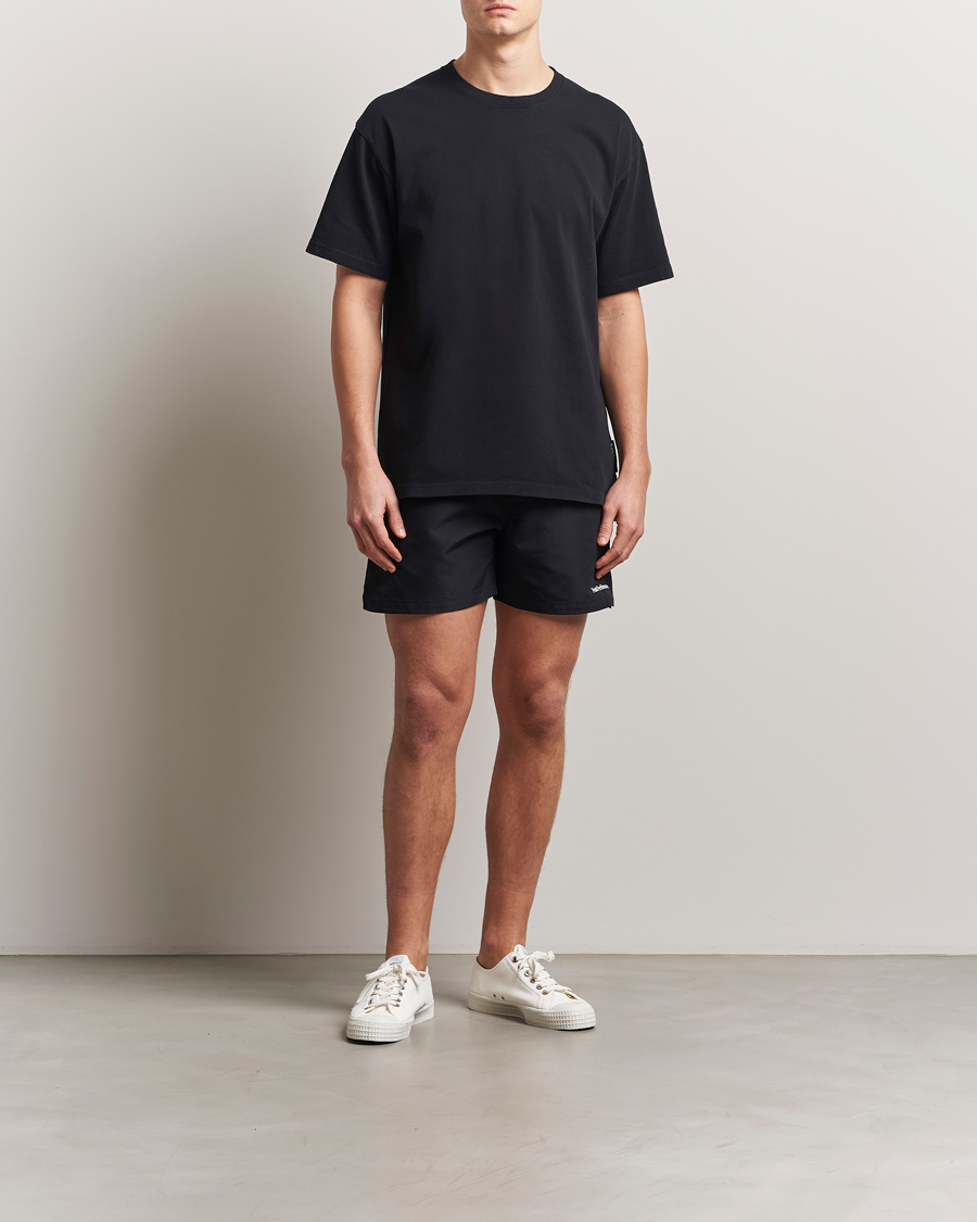 Hombres | Camisetas | Peak Performance | Heavy Cotton Crew Neck T-Shirt Black