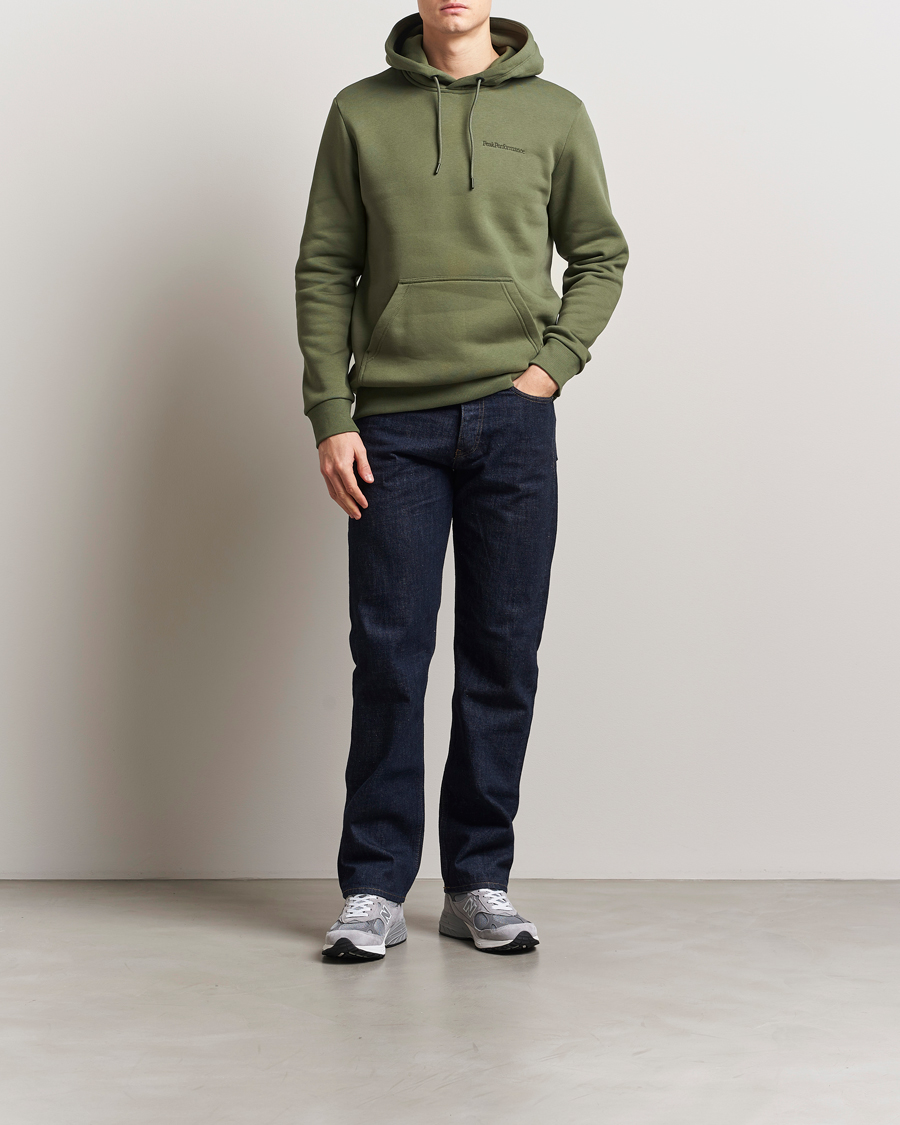 Hombres | Jerséis y prendas de punto | Peak Performance | Original Hoodie Pine Needle