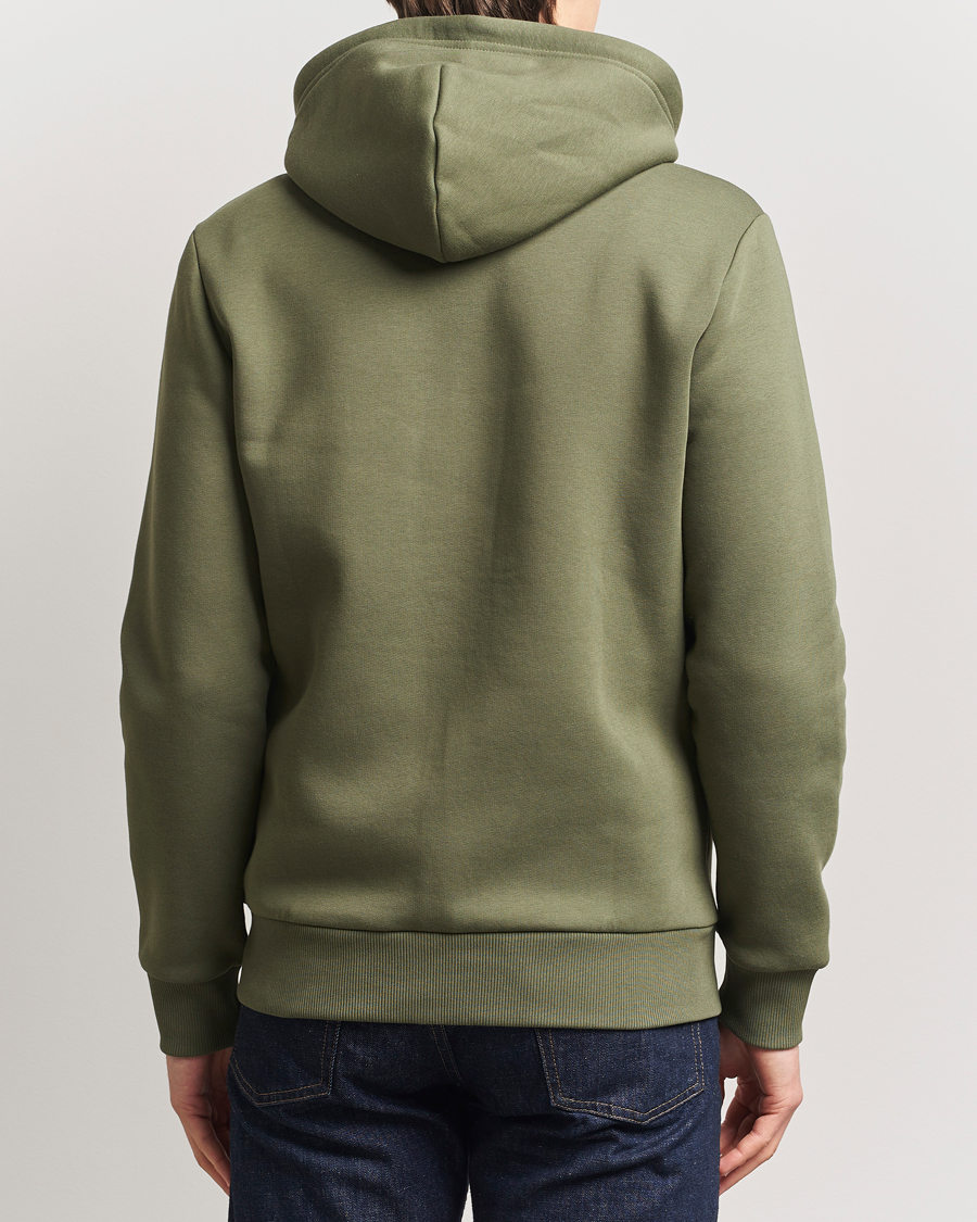 Hombres | Jerséis y prendas de punto | Peak Performance | Original Full Zip Hoodie Pine Needle
