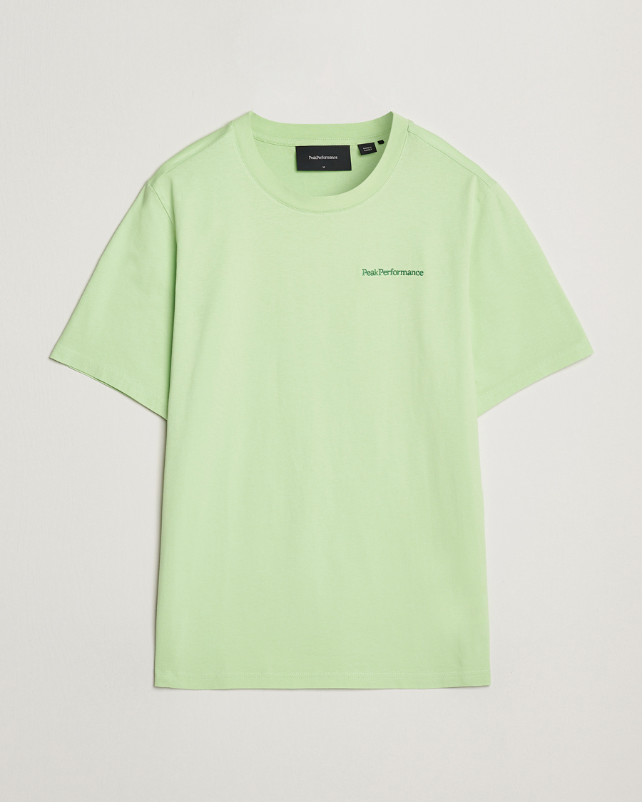 Hombres | Camisetas | Peak Performance | Original Crew Neck T-Shirt Vivid Green