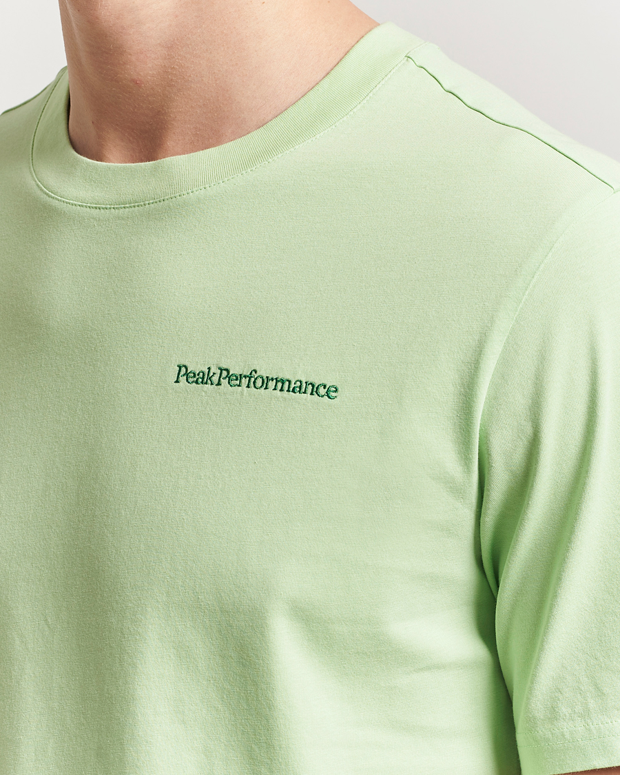 Hombres | Camisetas | Peak Performance | Original Crew Neck T-Shirt Vivid Green