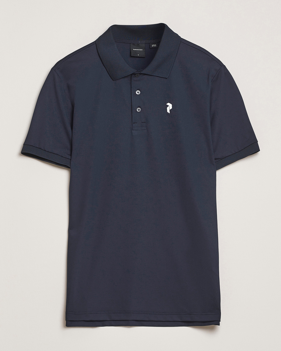 Hombres | Polos | Peak Performance | Vespar Performance Polo Salute Blue