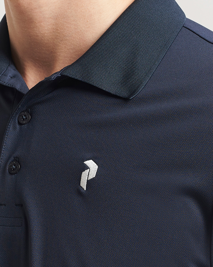 Hombres | Polos | Peak Performance | Vespar Performance Polo Salute Blue