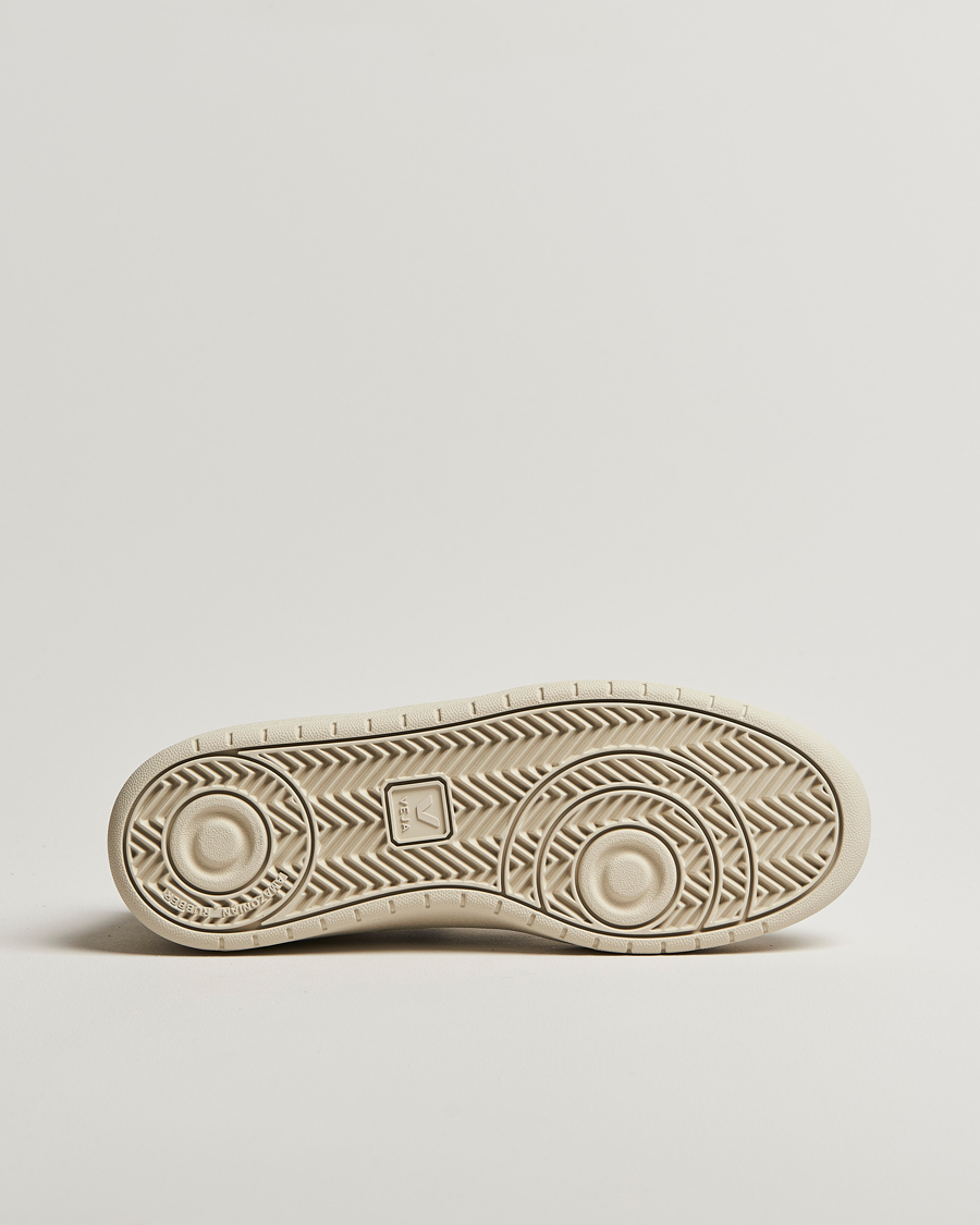 Hombres | Veja V-90 Mesh Sneaker White/Khaki | Veja | V-90 Mesh Sneaker White/Khaki