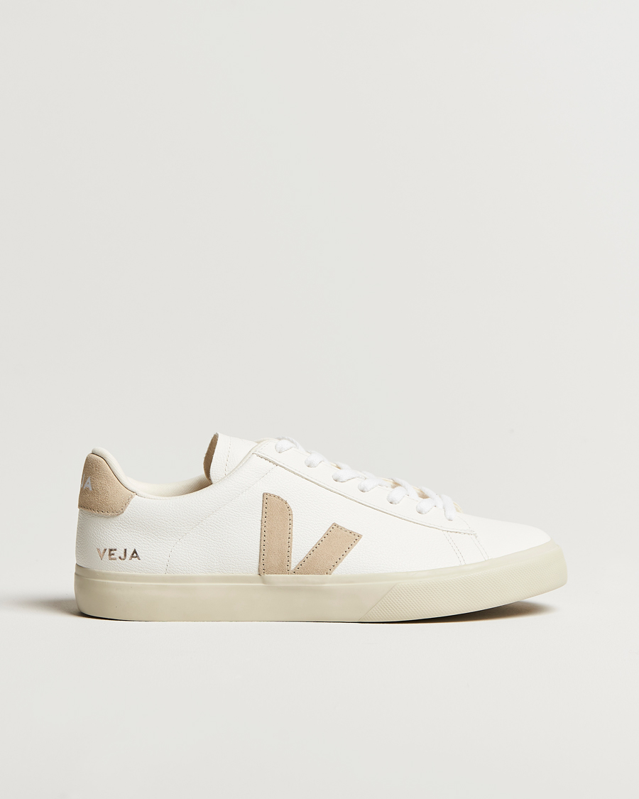 Hombres | Zapatillas | Veja | Campo Sneaker Extra White/Almond