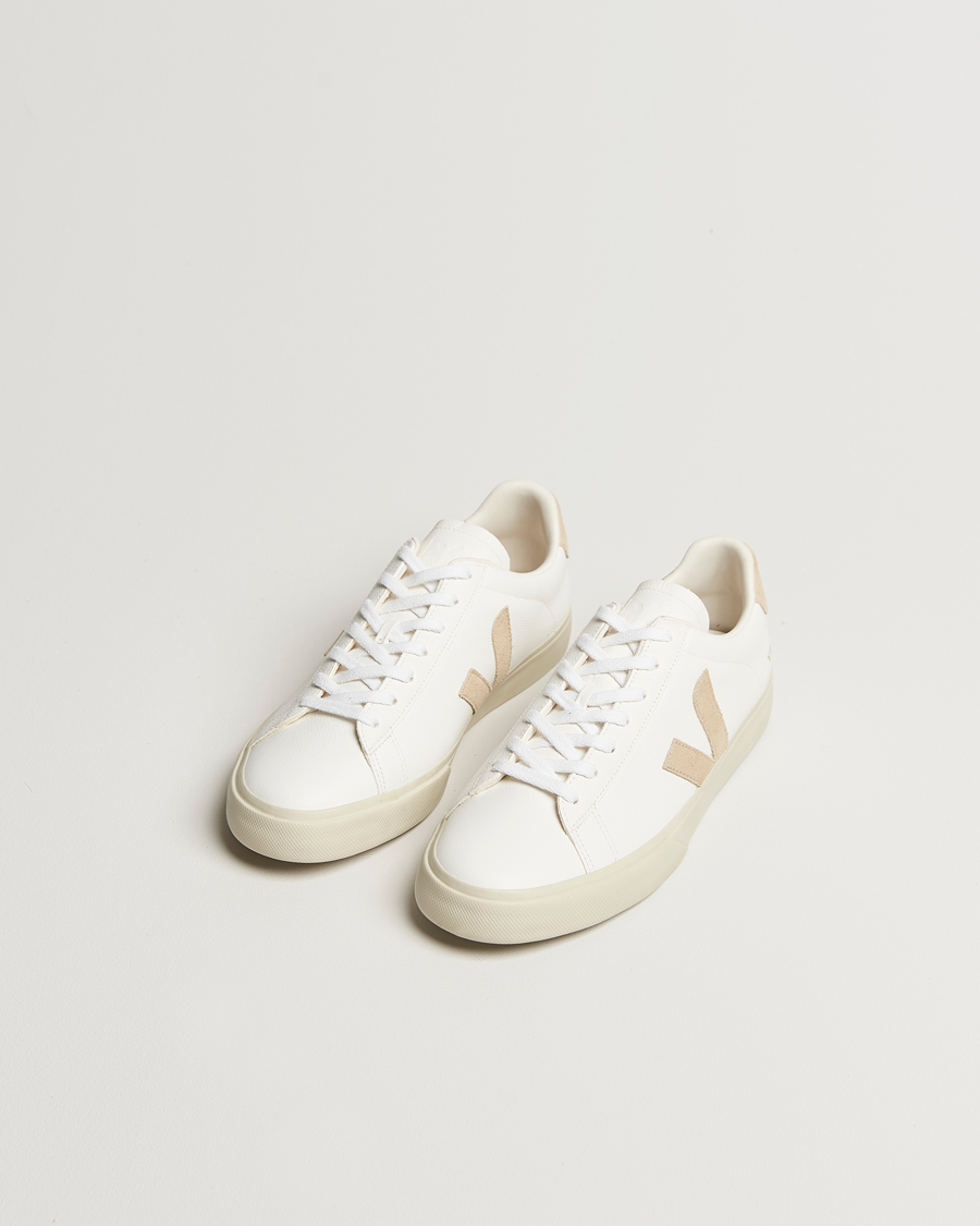 Hombres | Zapatillas | Veja | Campo Sneaker Extra White/Almond