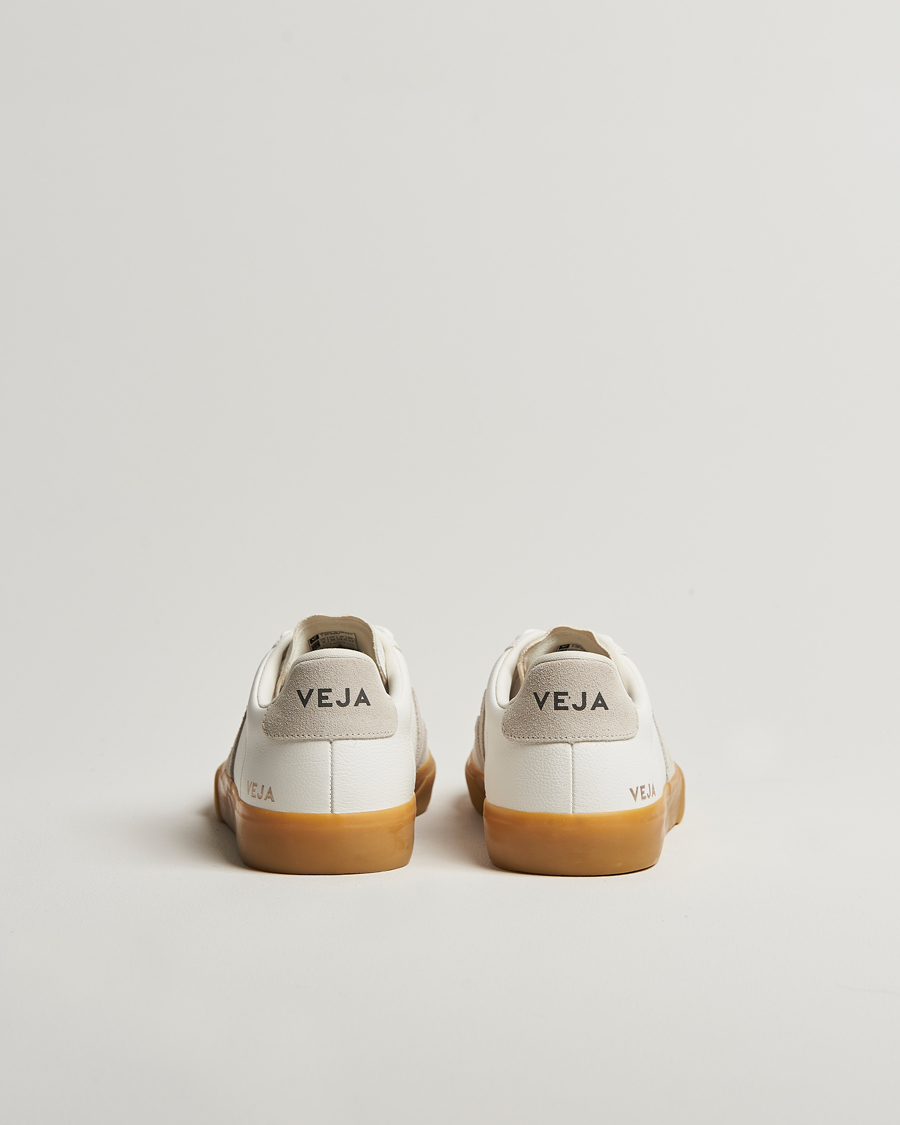 Hombres | Veja Campo Gum Sneaker Extra White/Natural | Veja | Campo Gum Sneaker Extra White/Natural