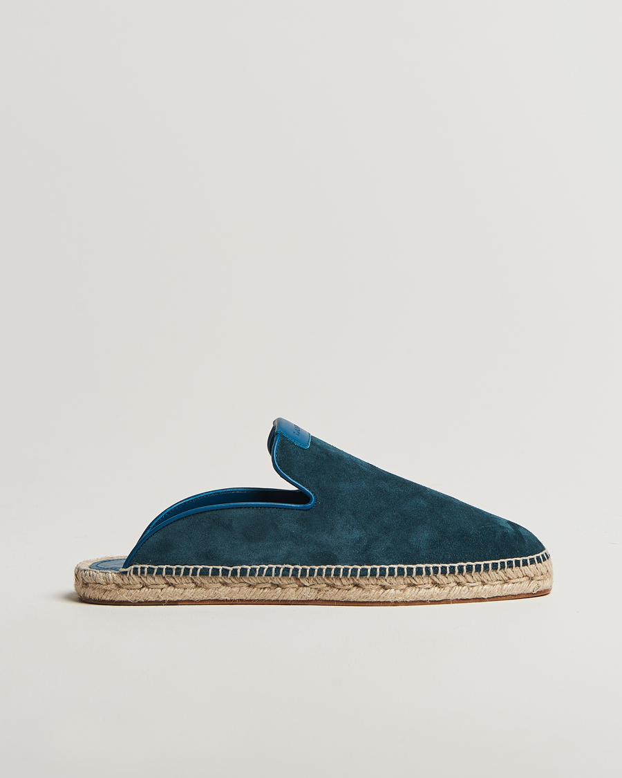 Hombres | Lanvin Espadrilles Petrol Blue | Lanvin | Espadrilles Petrol Blue