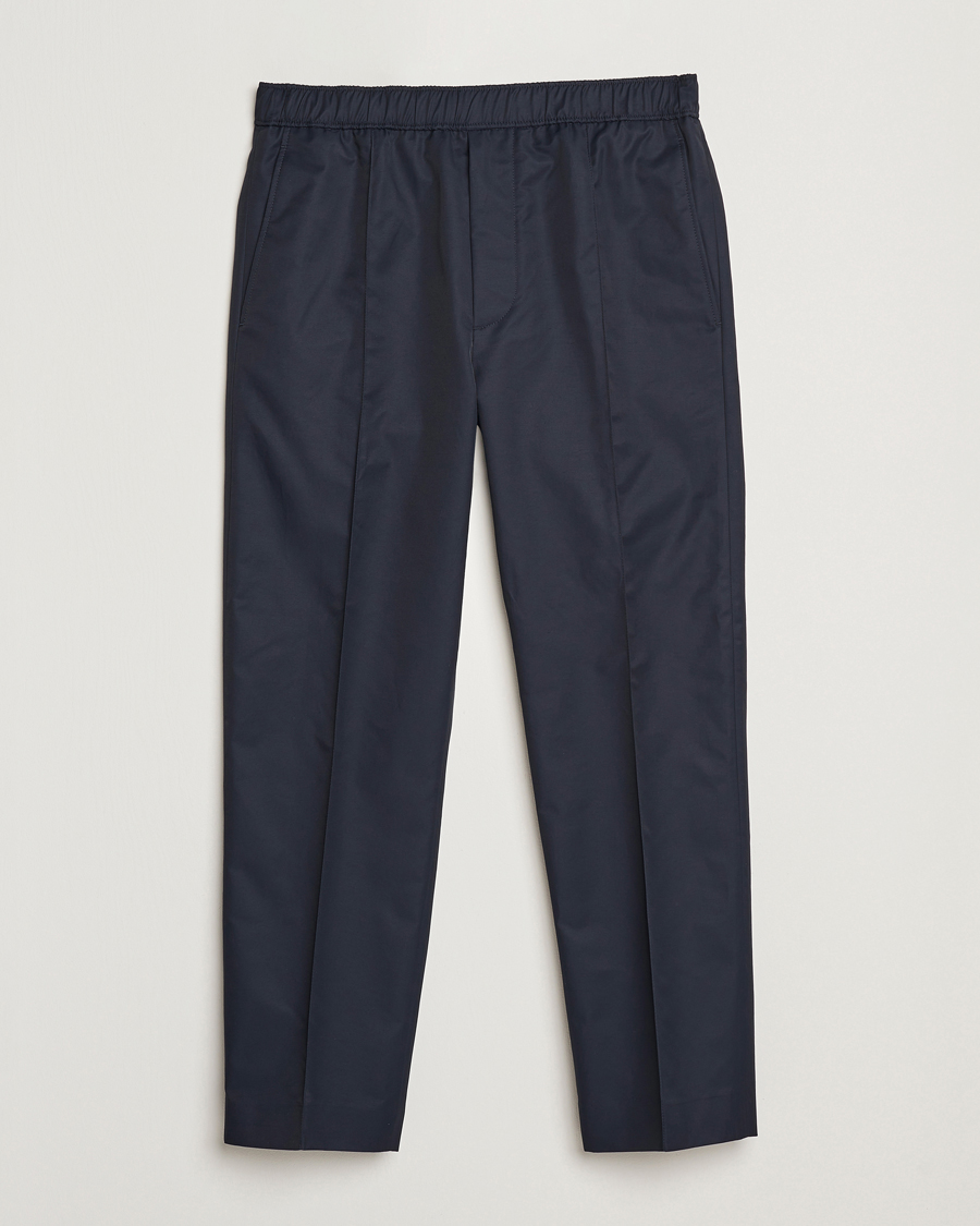 Hombres | Pantalones | Lanvin | Elasticated Waist Trousers Navy