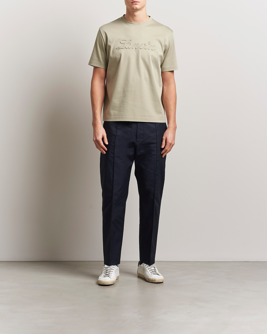 Hombres | Pantalones | Lanvin | Elasticated Waist Trousers Navy