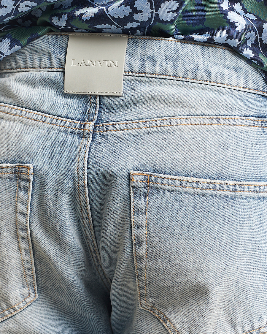 Hombres | Vaqueros | Lanvin | Straight Leg Jeans Light Blue Wash
