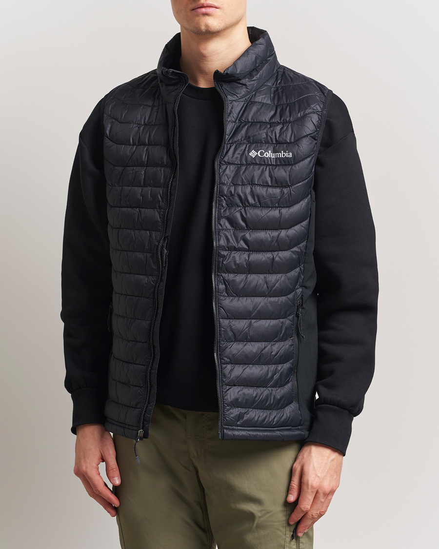 Hombres | Chalecos | Columbia | Powder Pass Hybrid Vest Black