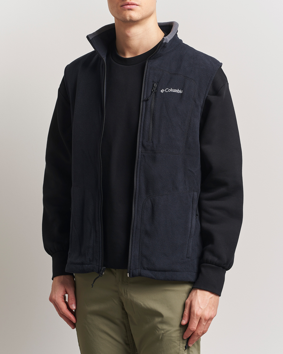 Hombres | Jerséis y prendas de punto | Columbia | Fast Trek Full Zip Fleece Vest Black