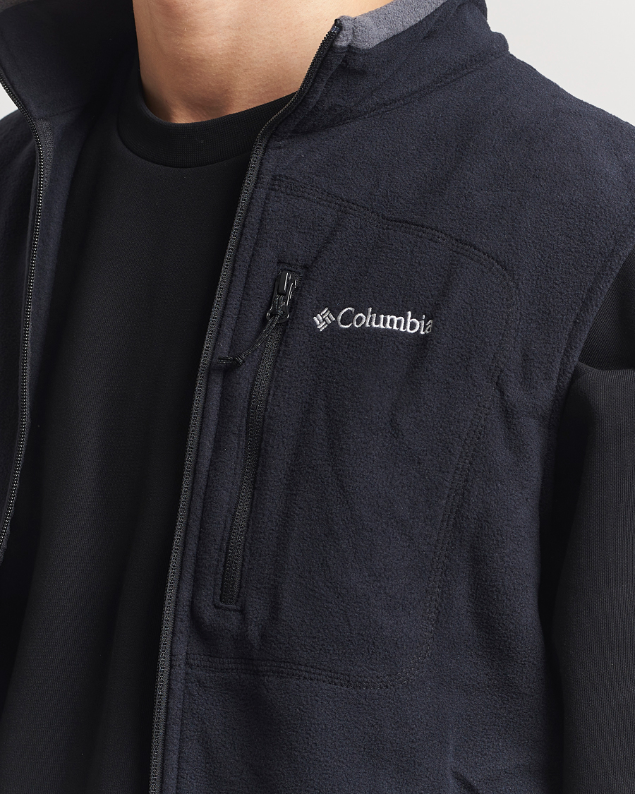 Hombres | Jerséis y prendas de punto | Columbia | Fast Trek Full Zip Fleece Vest Black