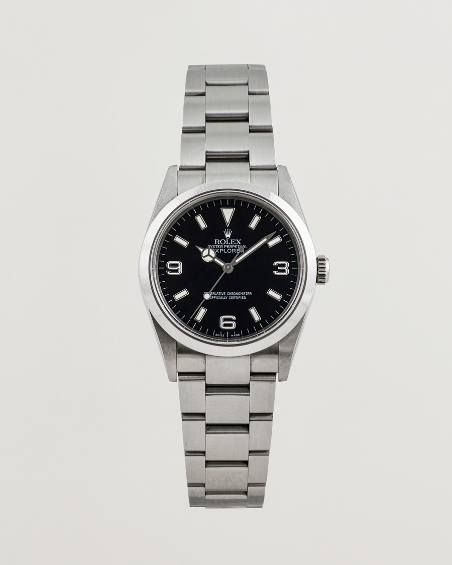 Hombres | Rolex Pre-Owned Explorer 114270 | Rolex Pre-Owned | Explorer 114270