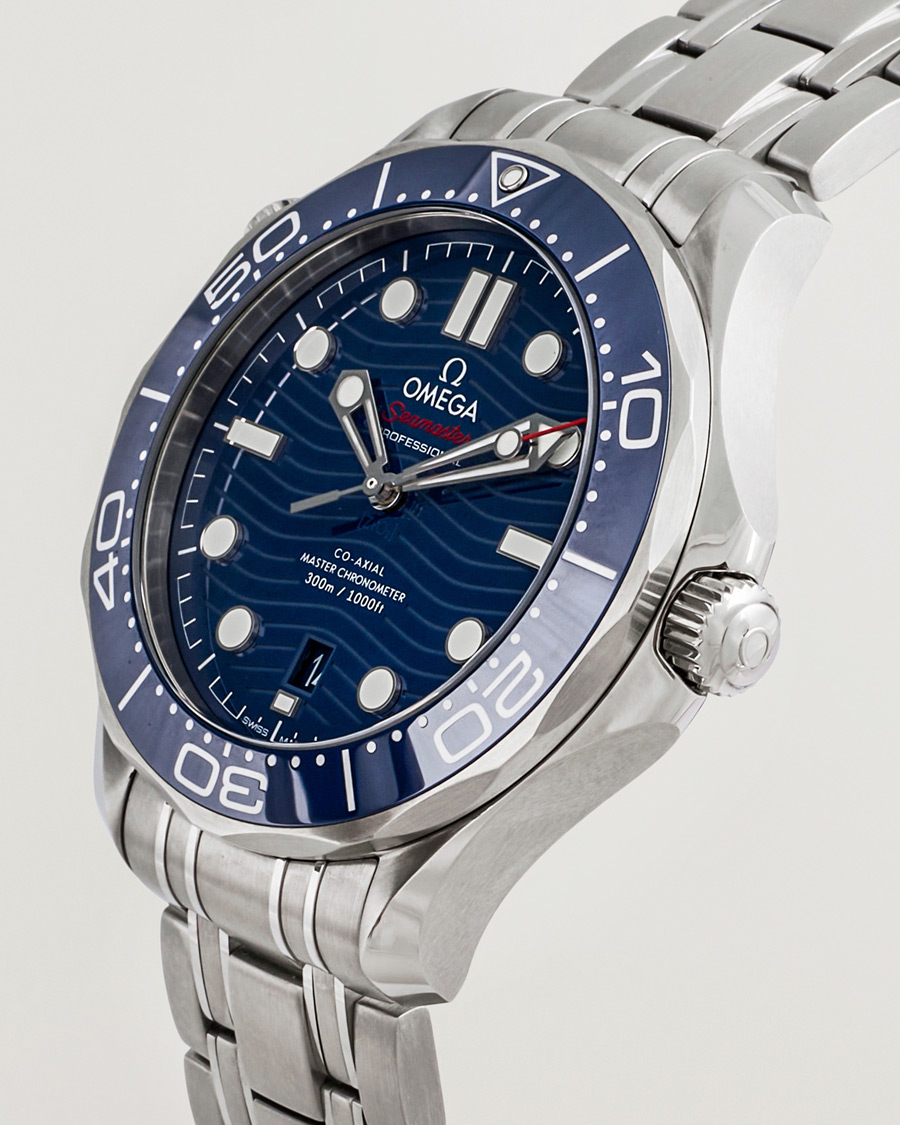 Hombres | Omega Pre-Owned Seamaster Diver 300M Steel Blue | Omega Pre-Owned | Seamaster Diver 300M Steel Blue