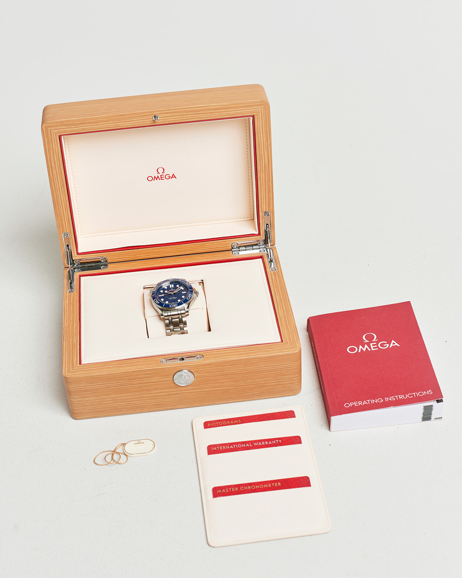 Hombres | Omega Pre-Owned Seamaster Diver 300M Steel Blue | Omega Pre-Owned | Seamaster Diver 300M Steel Blue