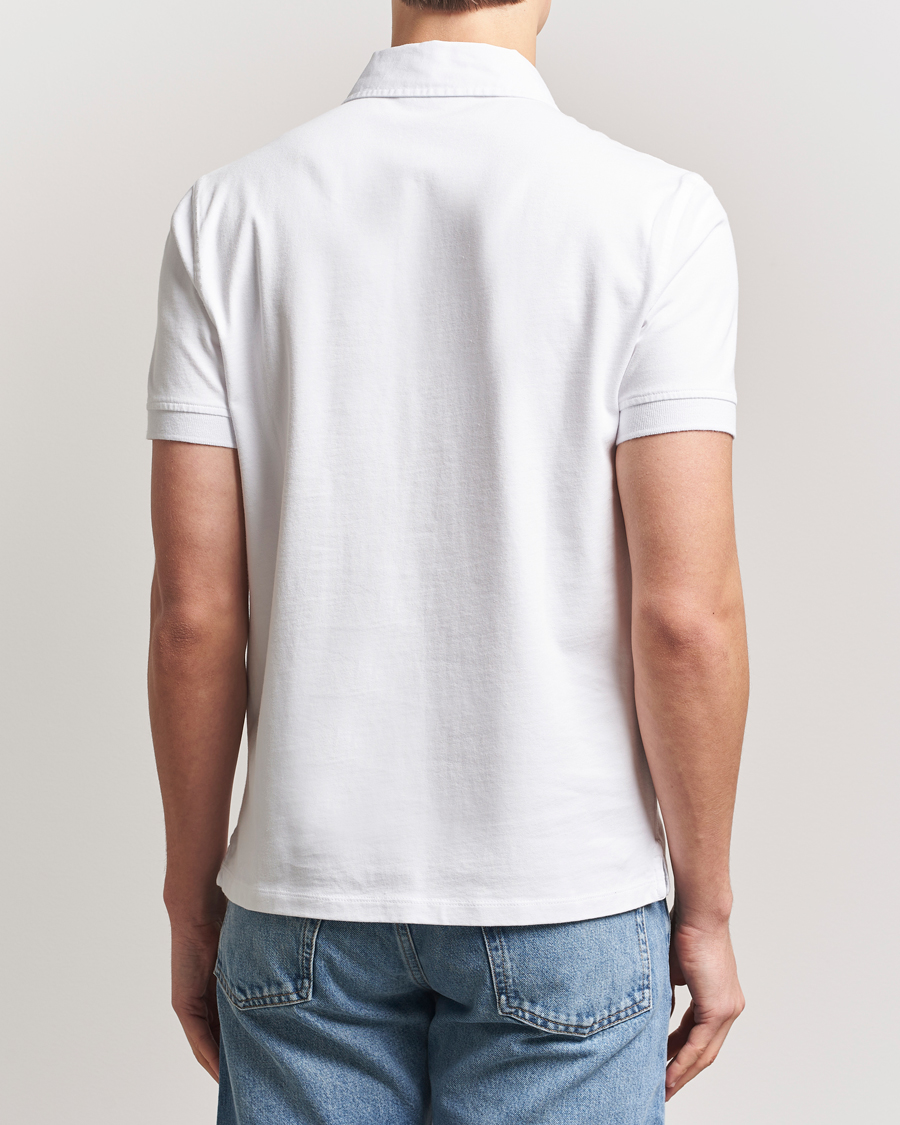 Hombres | Polos | Tiger of Sweden | Ronen Cotton Polo Pure White