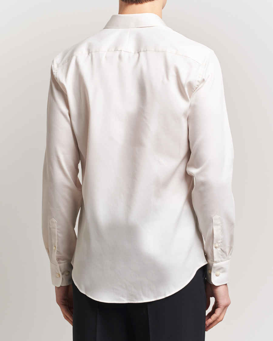 Hombres | Camisas | Tiger of Sweden | Adley Cotton Shirt Soft Beige