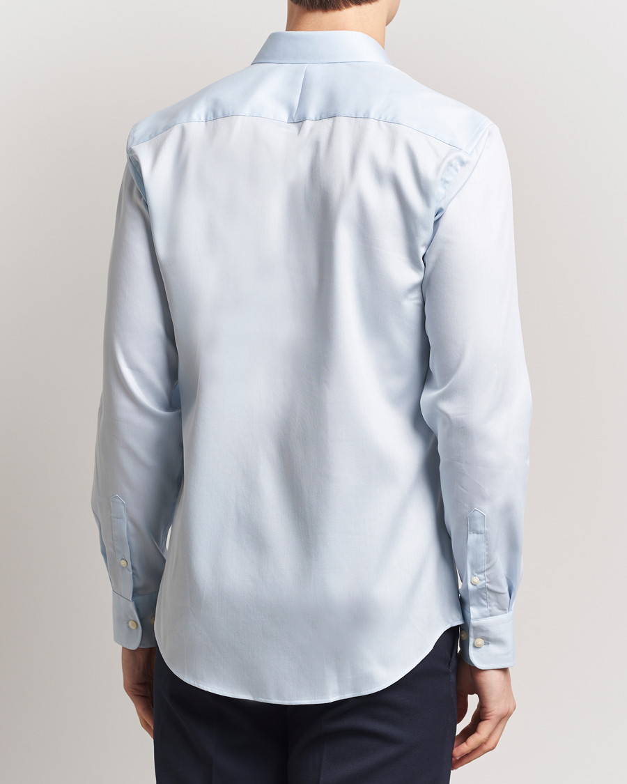 Hombres | Camisas | Tiger of Sweden | Adley Cotton Shirt Light Blue