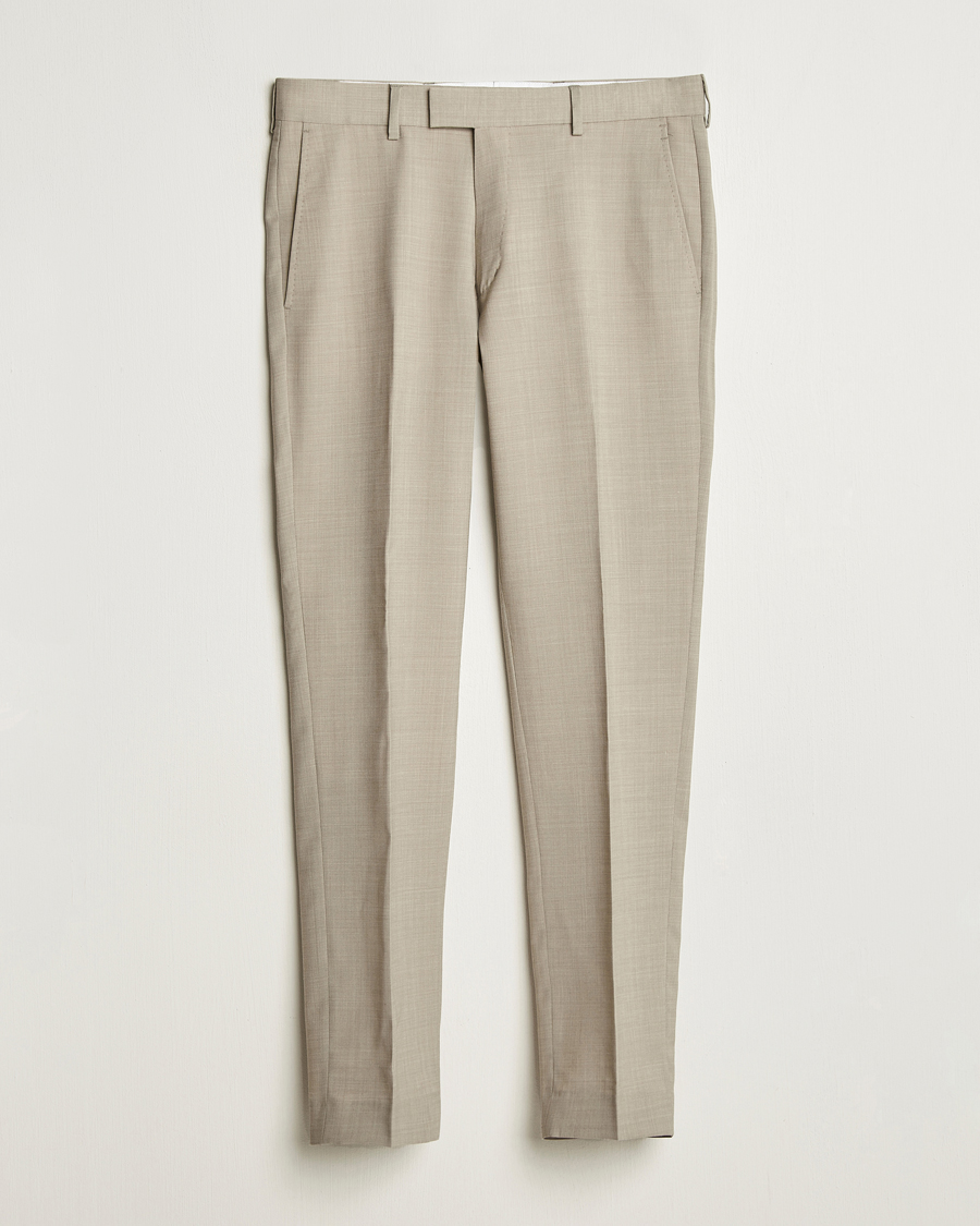 Hombres | Pantalones | Tiger of Sweden | Tenuta Wool Trousers Sand