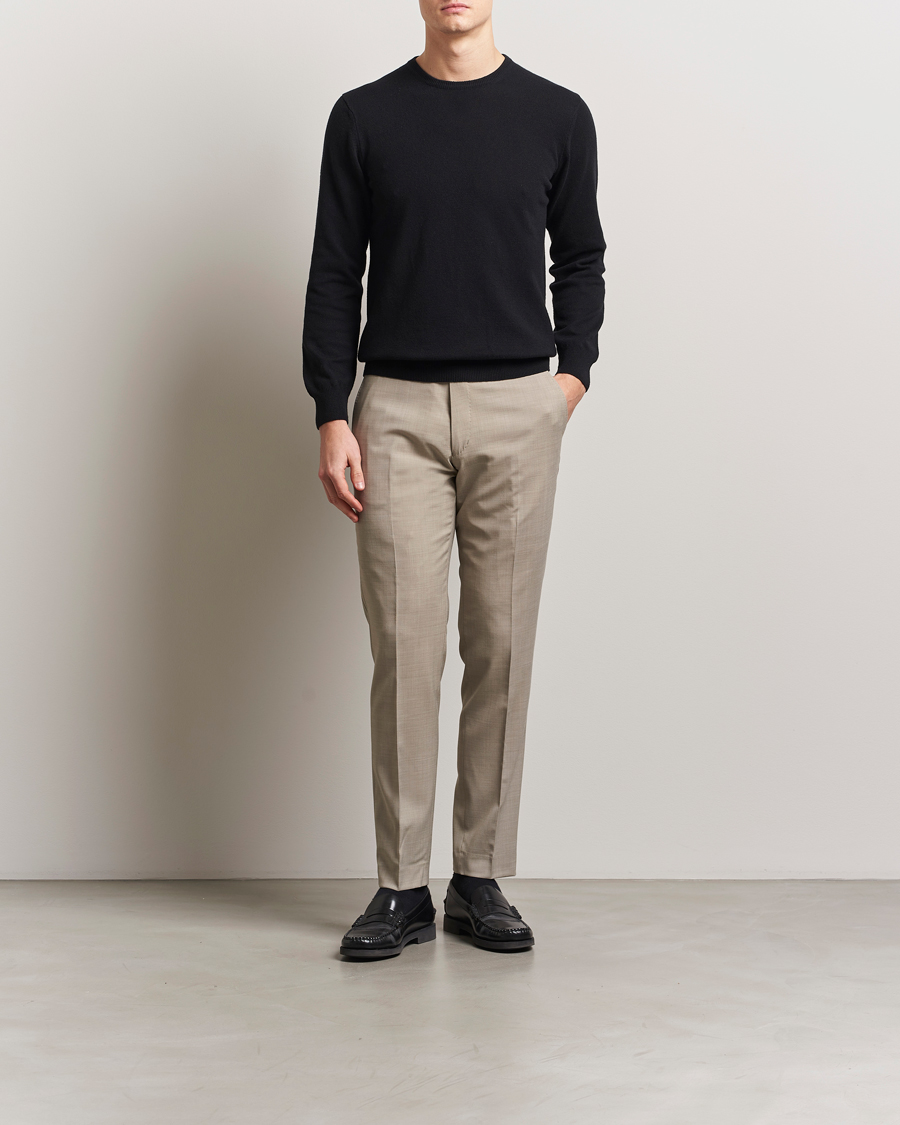 Hombres | Pantalones | Tiger of Sweden | Tenuta Wool Trousers Sand
