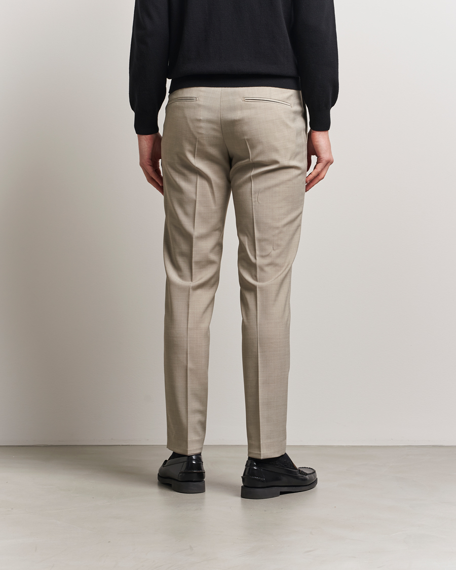 Hombres | Pantalones | Tiger of Sweden | Tenuta Wool Trousers Sand