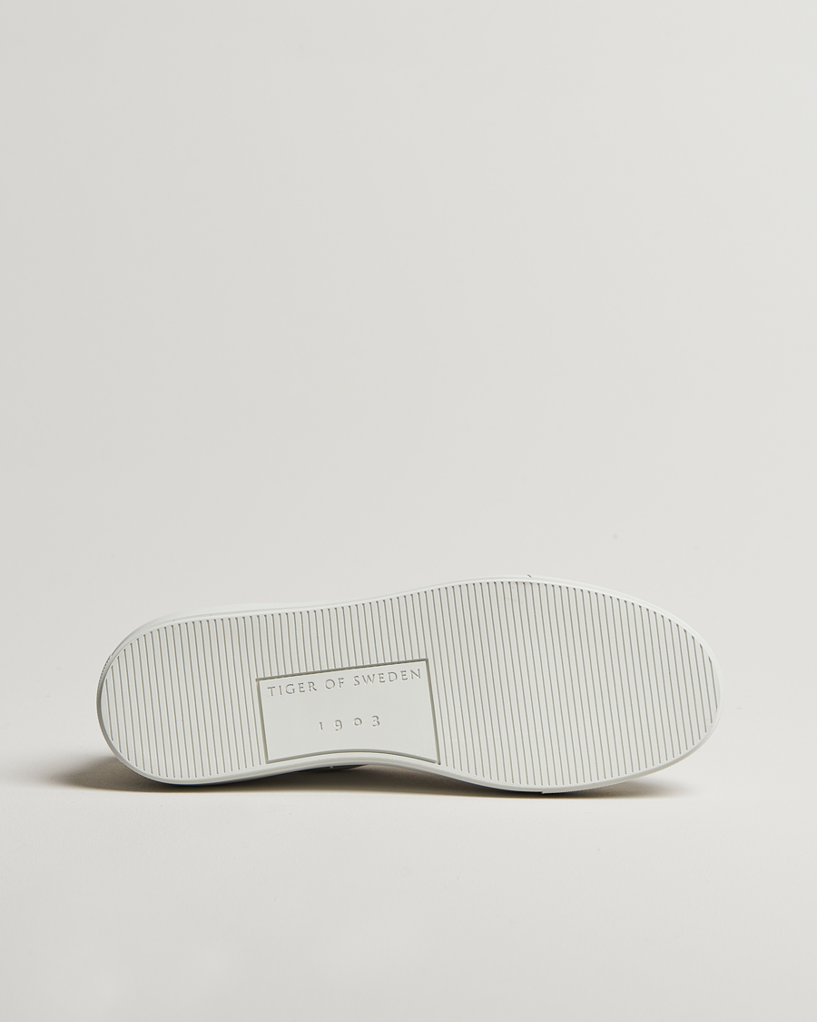 Hombres | Tiger of Sweden Nomme Leather Sneaker White | Tiger of Sweden | Nomme Leather Sneaker White