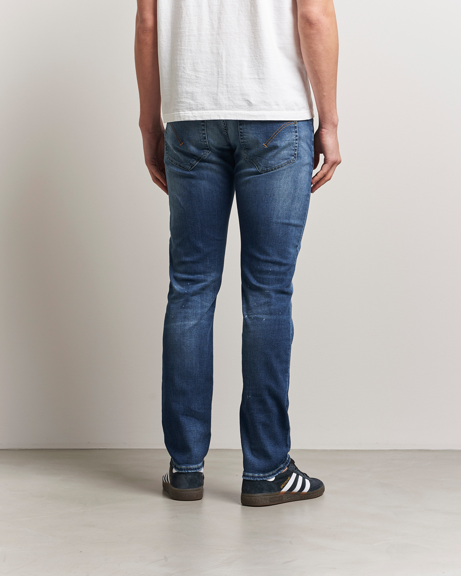 Hombres | Vaqueros | Dondup | George Distressed Jeans Dark Blue