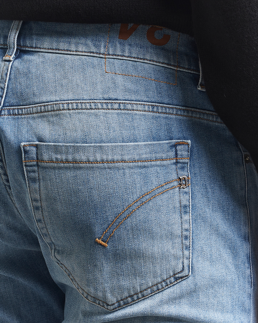 Hombres | Vaqueros | Dondup | George Distressed Jeans Light Blue