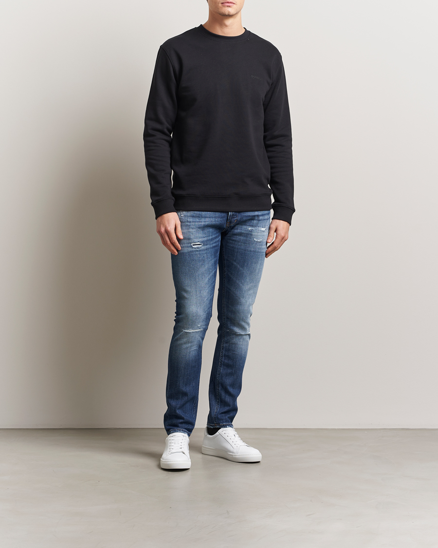 Hombres | Vaqueros | Dondup | George Distressed Jeans Dark Blue