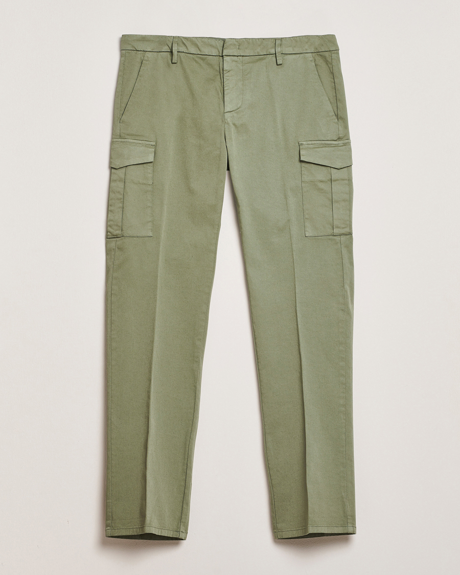 Hombres | Pantalones | Dondup | Eddie Cargo Pants Green